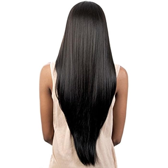 DILLARDS Fashion Exotic Elegant Long Straight Wigs For Women Black Sw0217 - Image 1